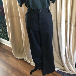 Lee black trousers
